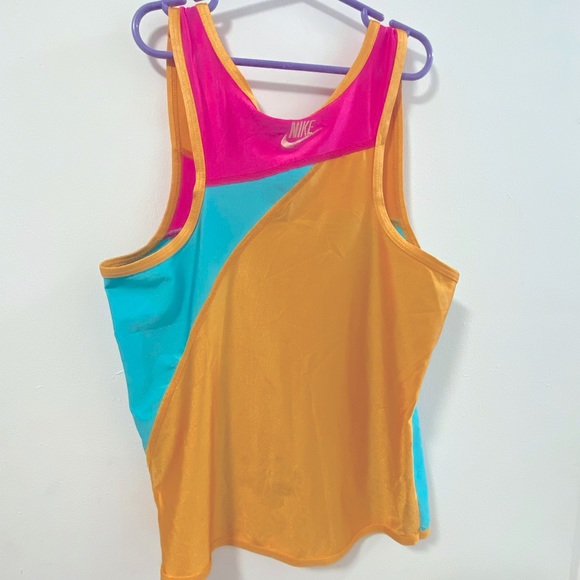 🚨VINTAGE ALERT🚨Nike🧡Tank Top💖Large (Kids)🎽 - Picture 5 of 5